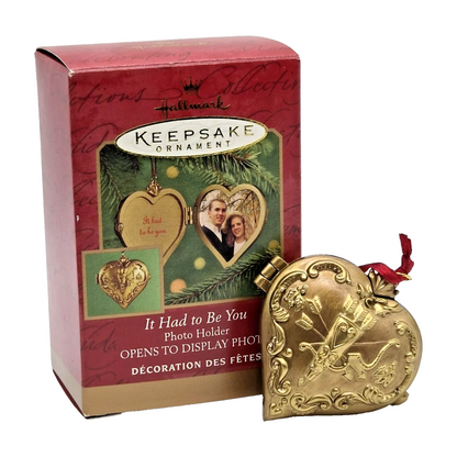 2001 It Had to be You Hallmark Ornament (Photo Holder) QX2815 Image5