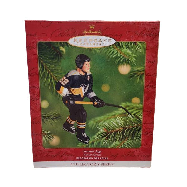 2001 Jaromir Jagr Hallmark Ornament (Hockey Greats) QXI6852