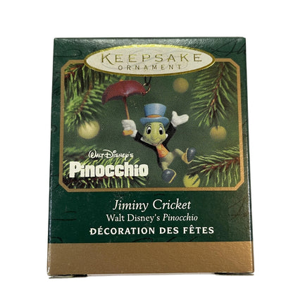 2001 Jiminy Cricket Hallmark Ornament (Pinocchio) QXD4185