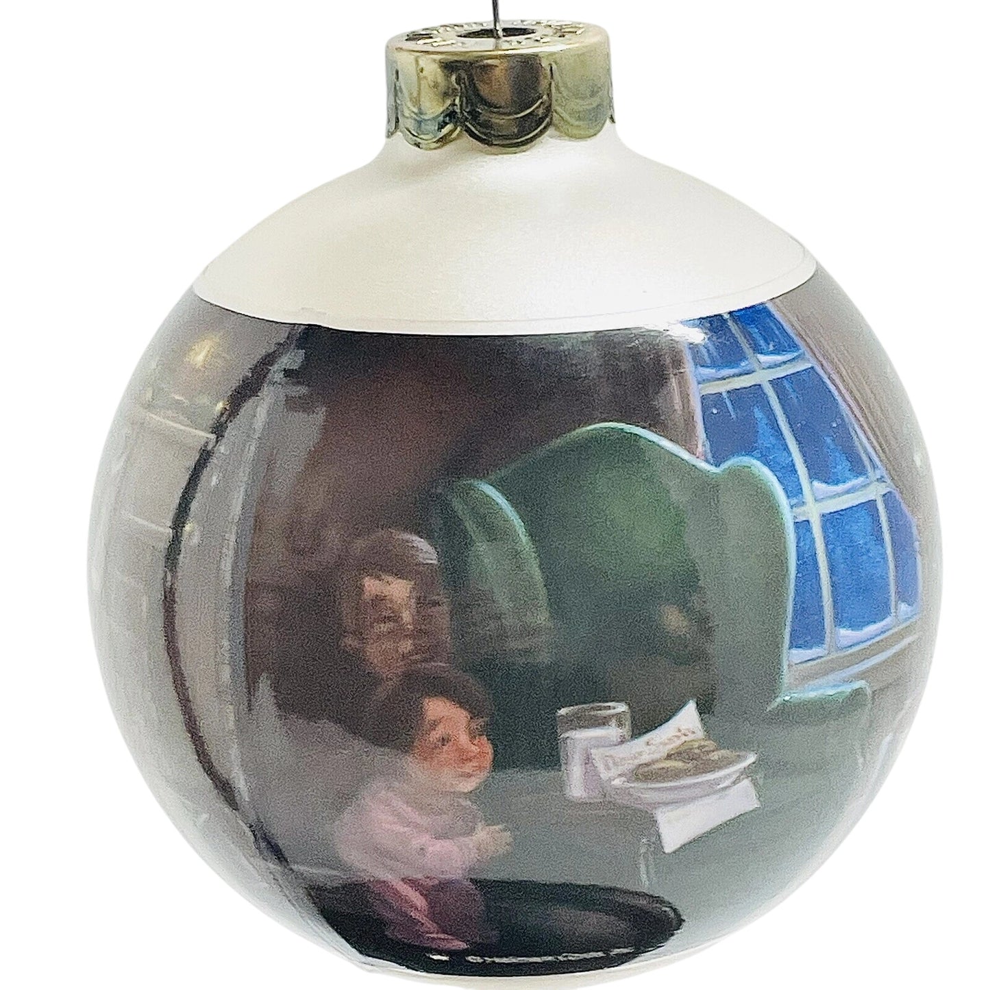 2001 Jolly Visitor Hallmark Ornament (Ball) QX2235