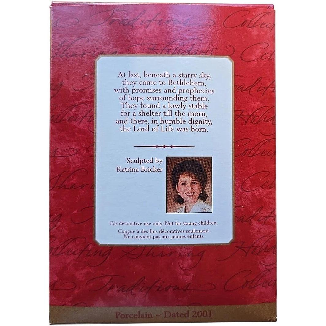 2001 Journey to Bethlehem Bell Hallmark Ornament (Bells) QX8386