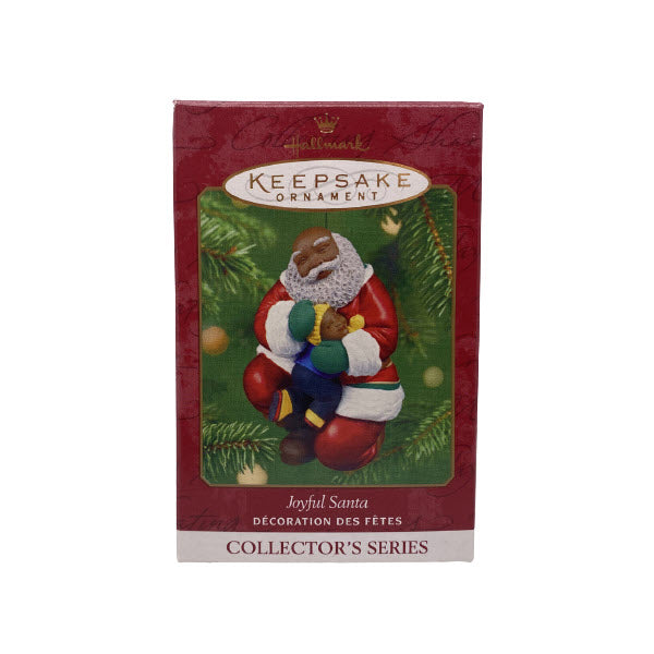 2001 Joyful Santa Hallmark Ornament (Joyful Santa) QX8152