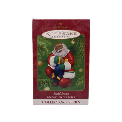 2001 Joyful Santa Hallmark Ornament (Joyful Santa) QX8152