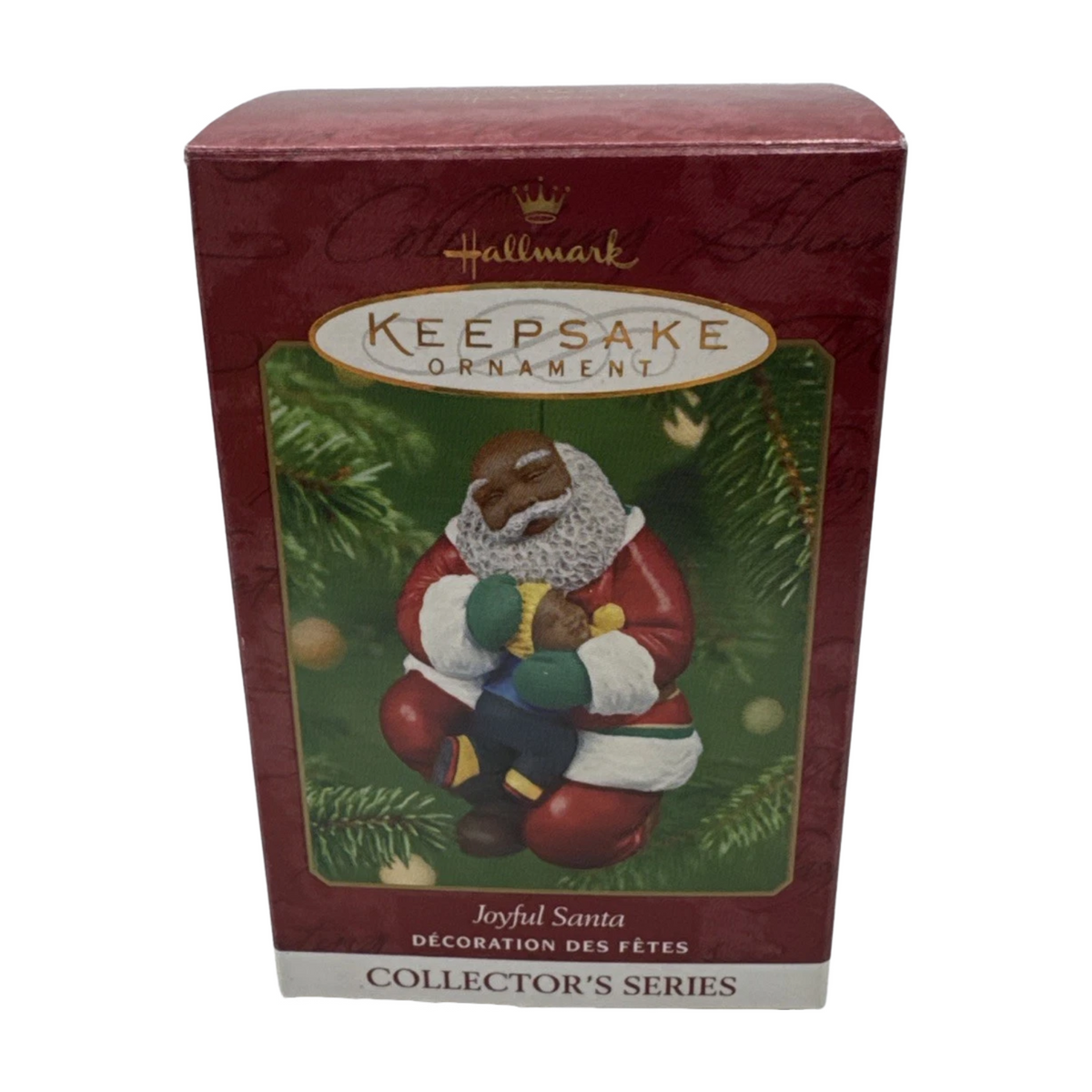 2001 Joyful Santa Hallmark Ornament (Joyful Santa) QX8152 Image2