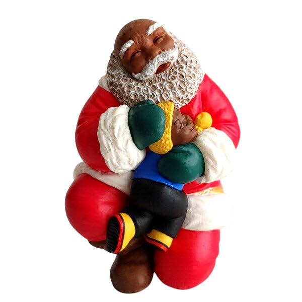 2001 Joyful Santa Hallmark Ornament (Joyful Santa) QX8152