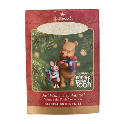 2001 Just What They Wanted! Hallmark Ornament (Winnie The Pooh) QXD4142