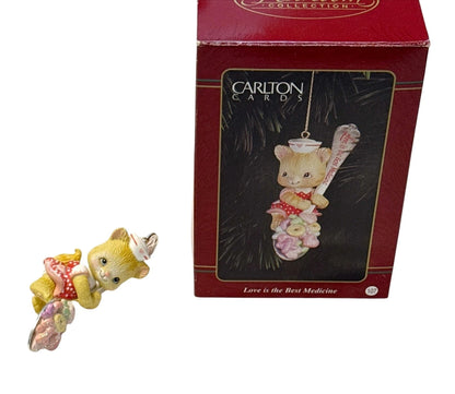 2001 Love is the Best Medicine Carlton Cards Ornaments (Nurse) CXOR-065W Image2