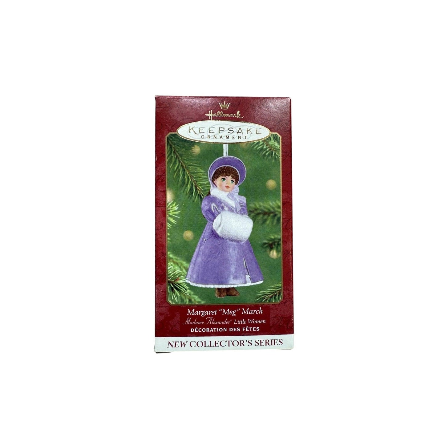 2001 Margaret "Meg" March Hallmark Ornament (Madame Alexander Little Women) QX6315 Image2