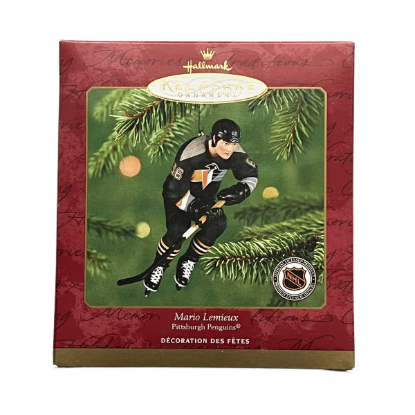 2001 Mario Lemieux Hallmark Ornament (Hockey Greats) QXI6155