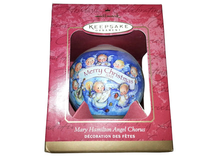 2001 Mary Hamilton Angel Chorus Hallmark Ornament (Ball) QX2232