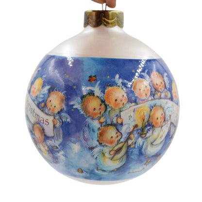 2001 Mary Hamilton Angel Chorus Hallmark Ornament (Ball) QX2232