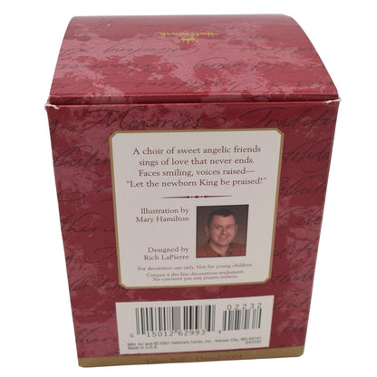 2001 Mary Hamilton Angel Chorus Hallmark Ornament (Ball) QX2232