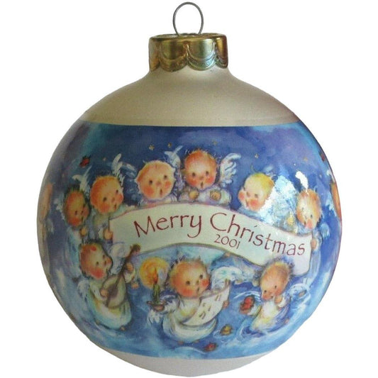 2001 Mary Hamilton Angel Chorus Hallmark Ornament (Ball) QX2232