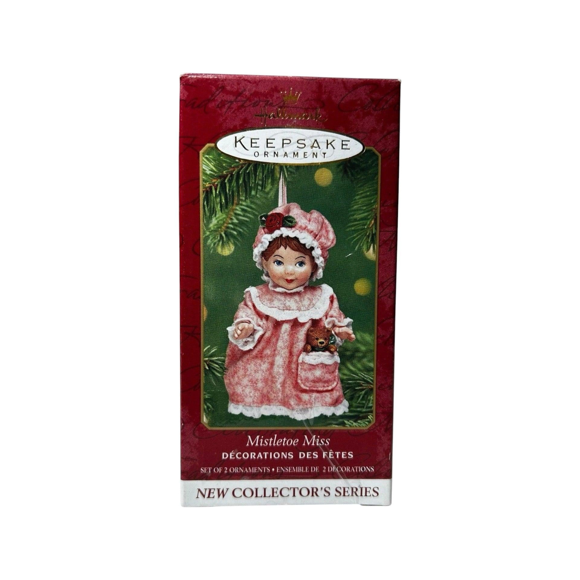 2001 Mistletoe Miss Hallmark Ornament (Mistletoe Miss) QX8092 Image2