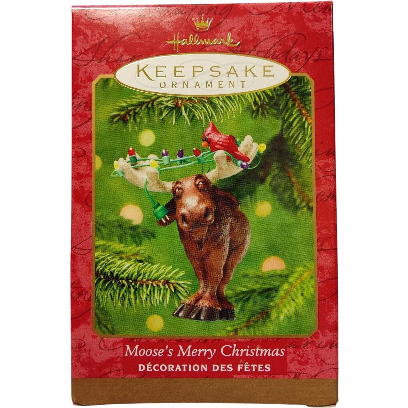 2001 Moose's Merry Christmas Hallmark Ornament (Moose) QX8835