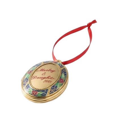 2001 Mother and Daughter Locket Hallmark Ornament (Photo Holder) QX6962 Image5