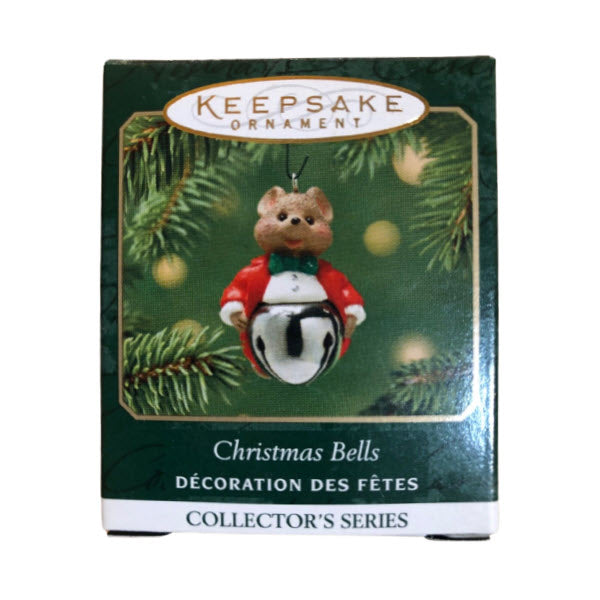 2001 Mouse Hallmark Ornament (Christmas Bell) QXM5245