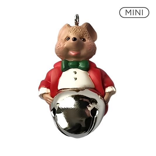 2001 Mouse Hallmark Ornament (Christmas Bell) QXM5245 Image1
