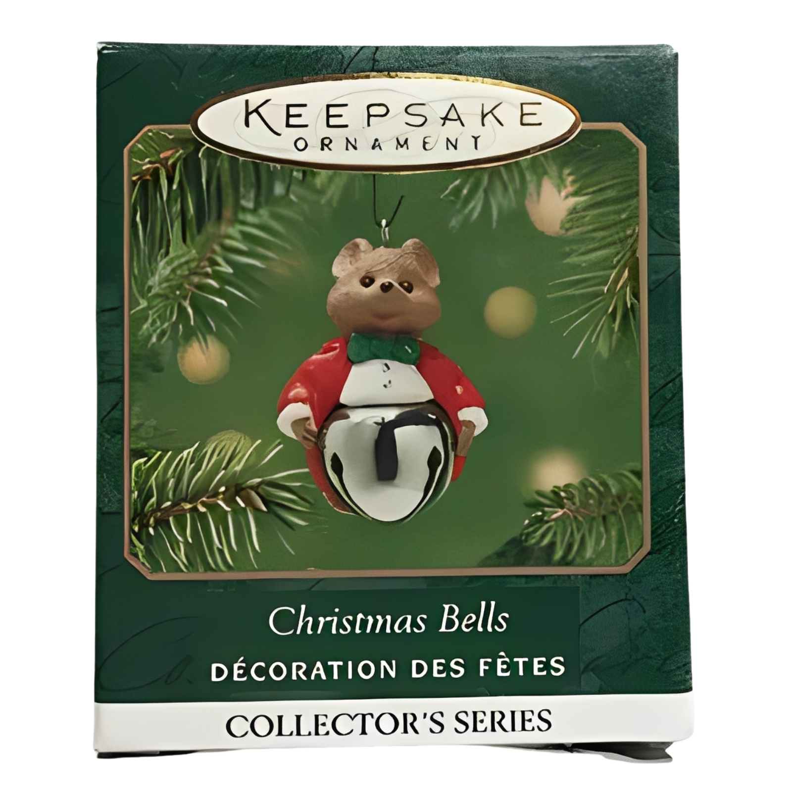 2001 Mouse Hallmark Ornament (Christmas Bell) QXM5245 Image2