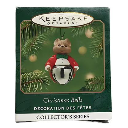 2001 Mouse Hallmark Ornament (Christmas Bell) QXM5245 Image2
