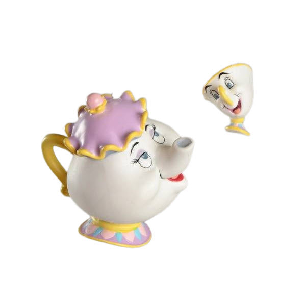 2001 Mrs. Potts and Chip Hallmark Ornament (Beauty and the Beast) QXD4165