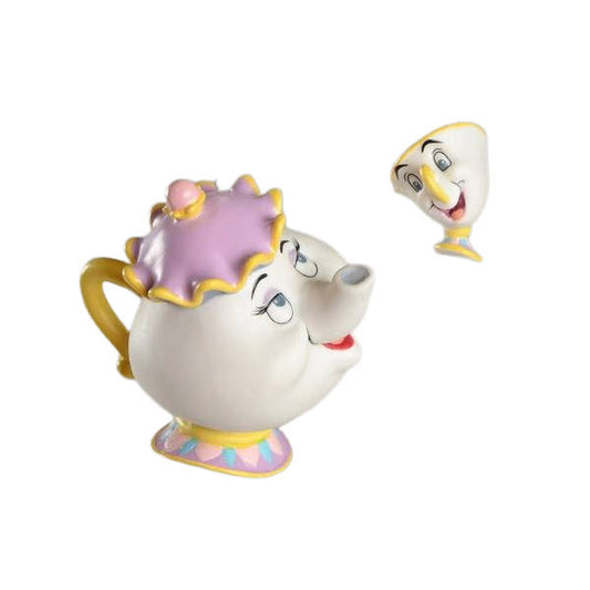 2001 Mrs. Potts and Chip Hallmark Ornament (Beauty and the Beast) QXD4165