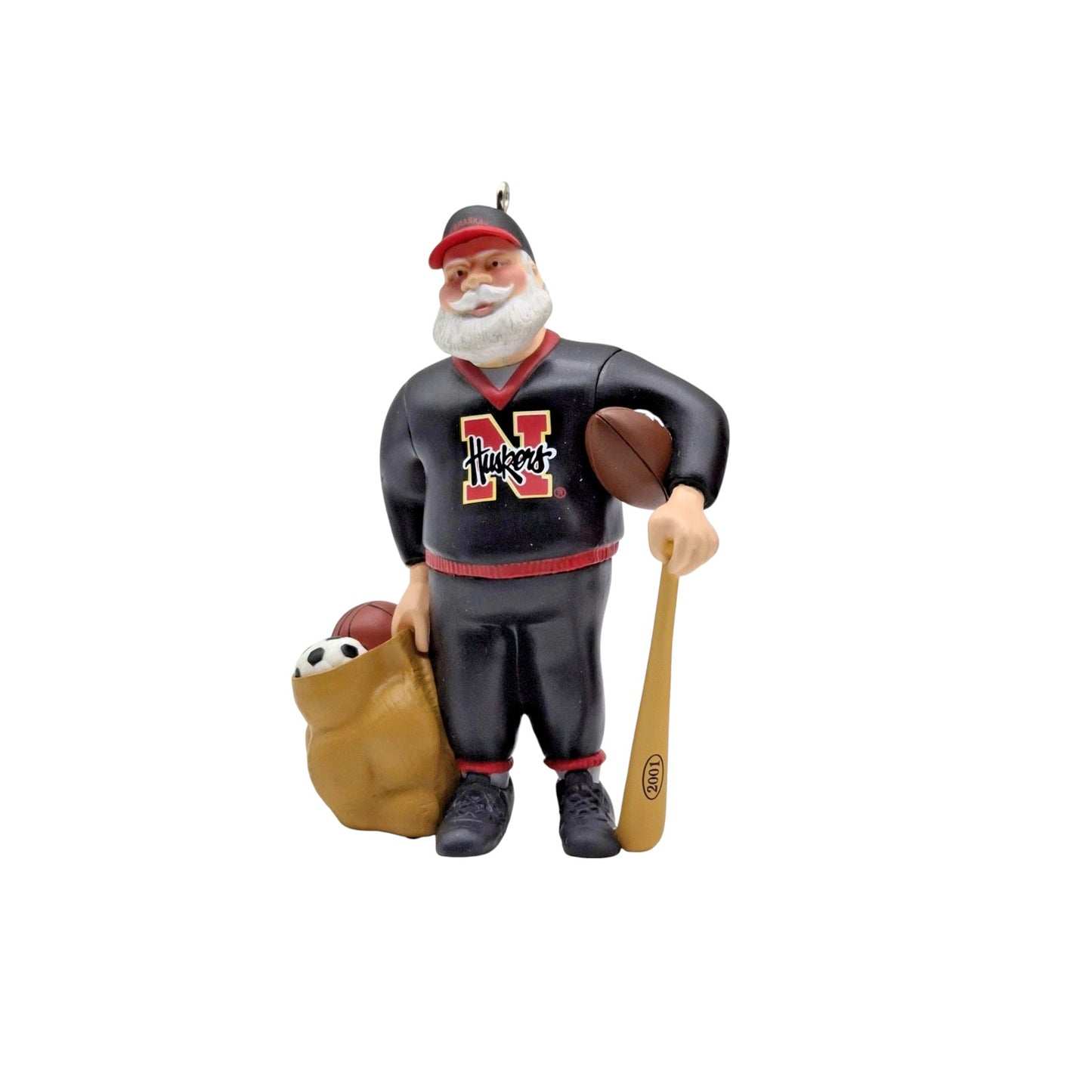 2001 Nebraska Cornhuskers Hallmark Ornament (College Sports) QSR2135 Image1