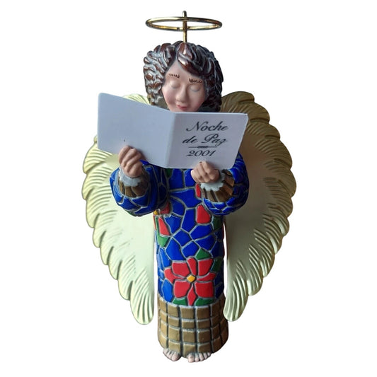 2001 Noche de Paz Hallmark Ornament (Angel) QX8192 Image1