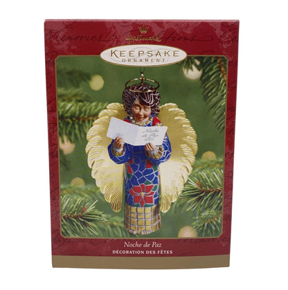 2001 Noche de Paz Hallmark Ornament (Angel) QX8192 Image2