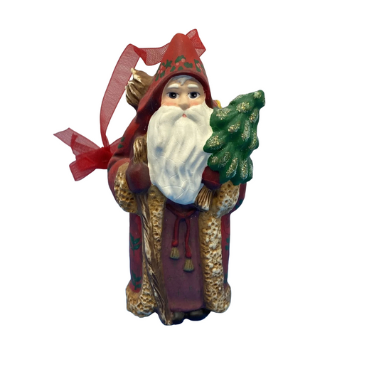 2001 Old-World Santa Hallmark Ornament (Santa Claus) QX8975 Image1