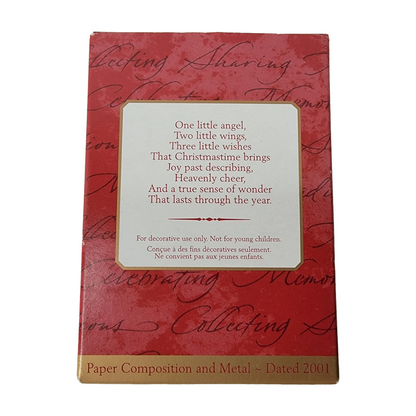 2001 One Little Angel Hallmark Ornament (Angels) QX8935 Image6