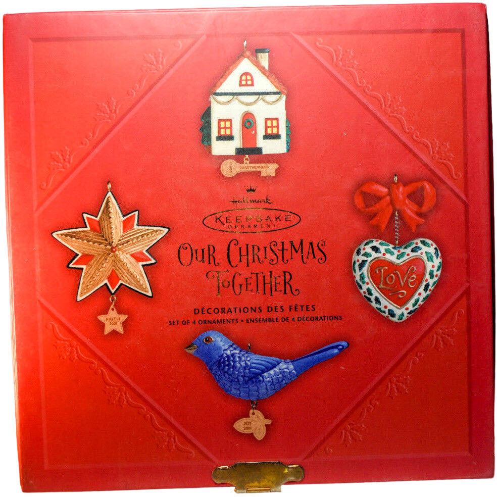2001 Our Christmas Together Hallmark Ornament (Bird) QX8412