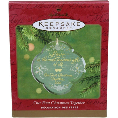 2001 Our First Christmas Together (Acrylic)