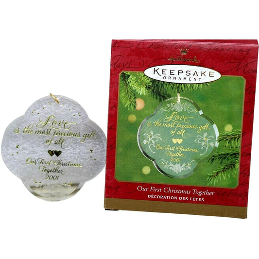 2001 Our First Christmas Together (Acrylic)