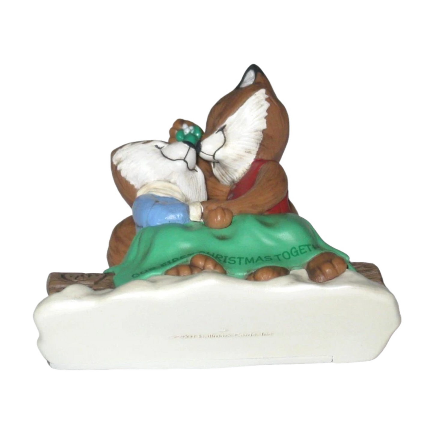 2001 Our First Christmas Together Hallmark Ornament (Fox) QX8405 Image4