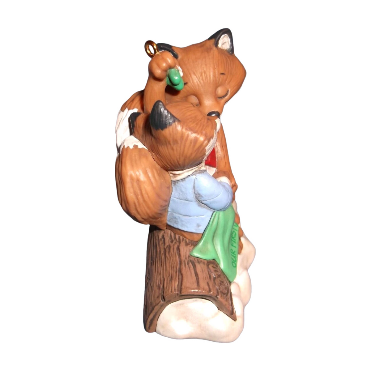 2001 Our First Christmas Together Hallmark Ornament (Fox) QX8405 Image5