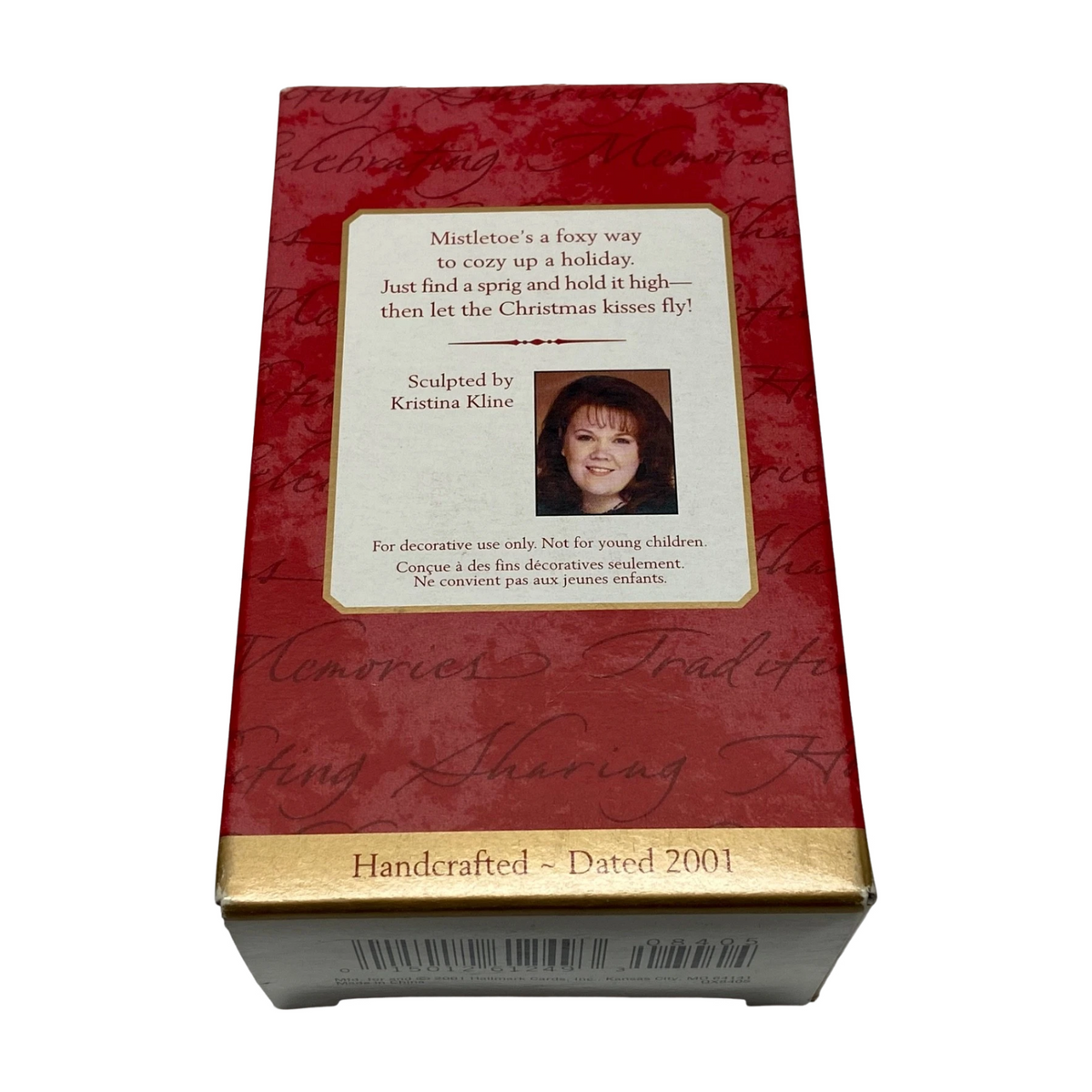 2001 Our First Christmas Together Hallmark Ornament (Fox) QX8405 Image6