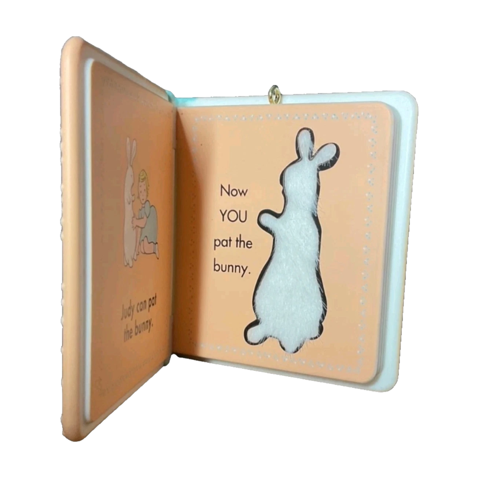 2001 Pat the Bunny Hallmark Ornament (Little Golden Books) QX8582 Image3