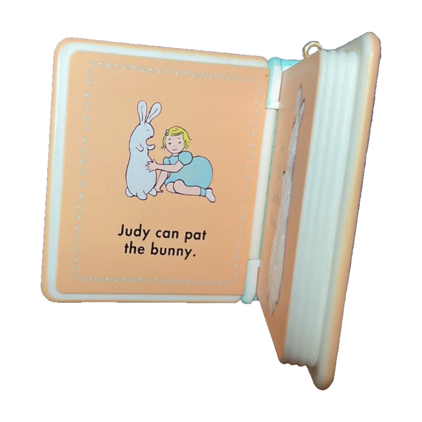 2001 Pat the Bunny Hallmark Ornament (Little Golden Books) QX8582 Image4