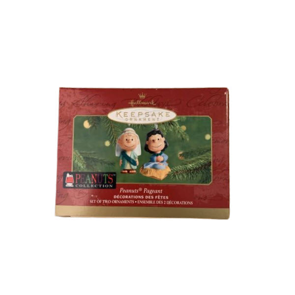 2001 Peanuts Pageant Hallmark Ornament (Nativity) QX2832