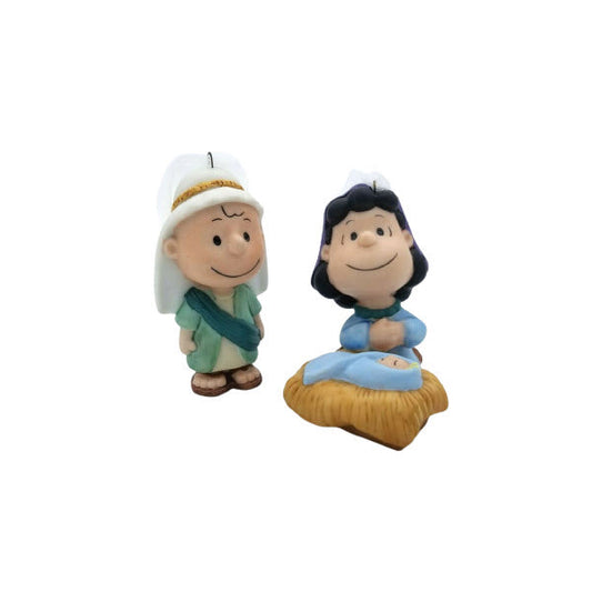 2001 Peanuts Pageant Hallmark Ornament (Nativity) QX2832