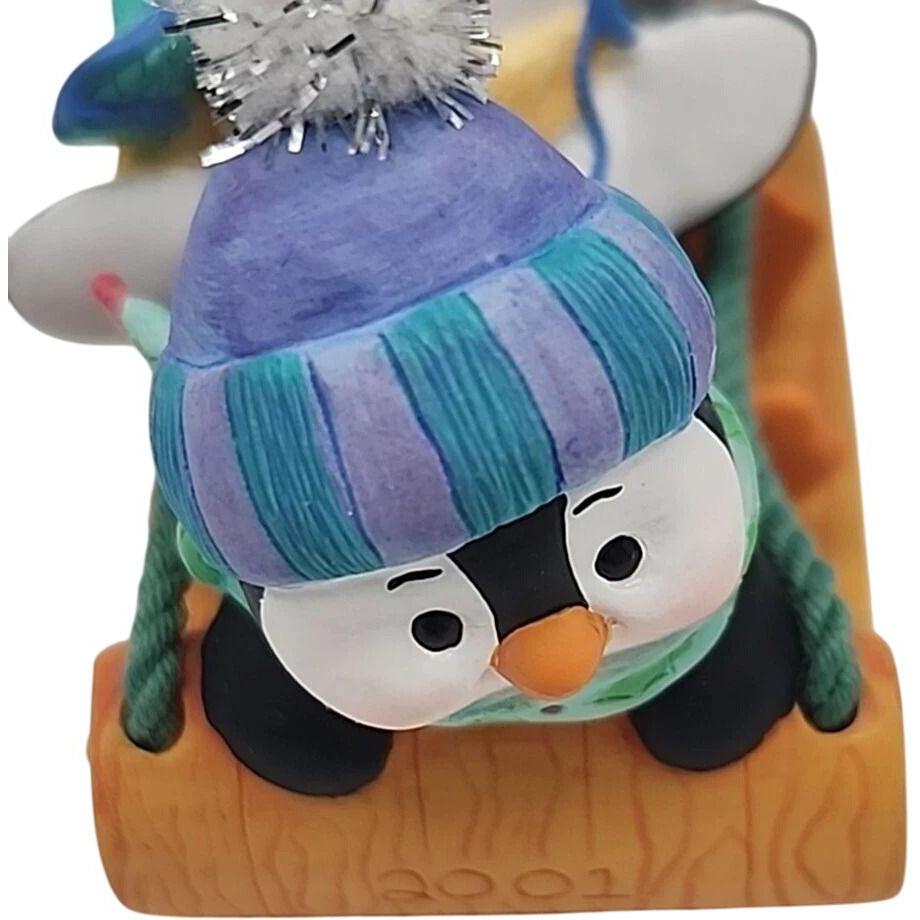 2001 Penguins at Play Hallmark Ornament (Penguin Pal) QX8982