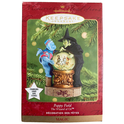 2001 Poppy Field Hallmark Ornament (The Wizard of Oz) QLX7565