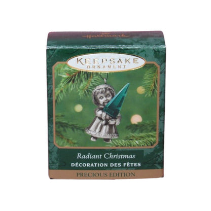 2001 Radiant Christmas Hallmark Ornament (Precious Editions) QXM5342