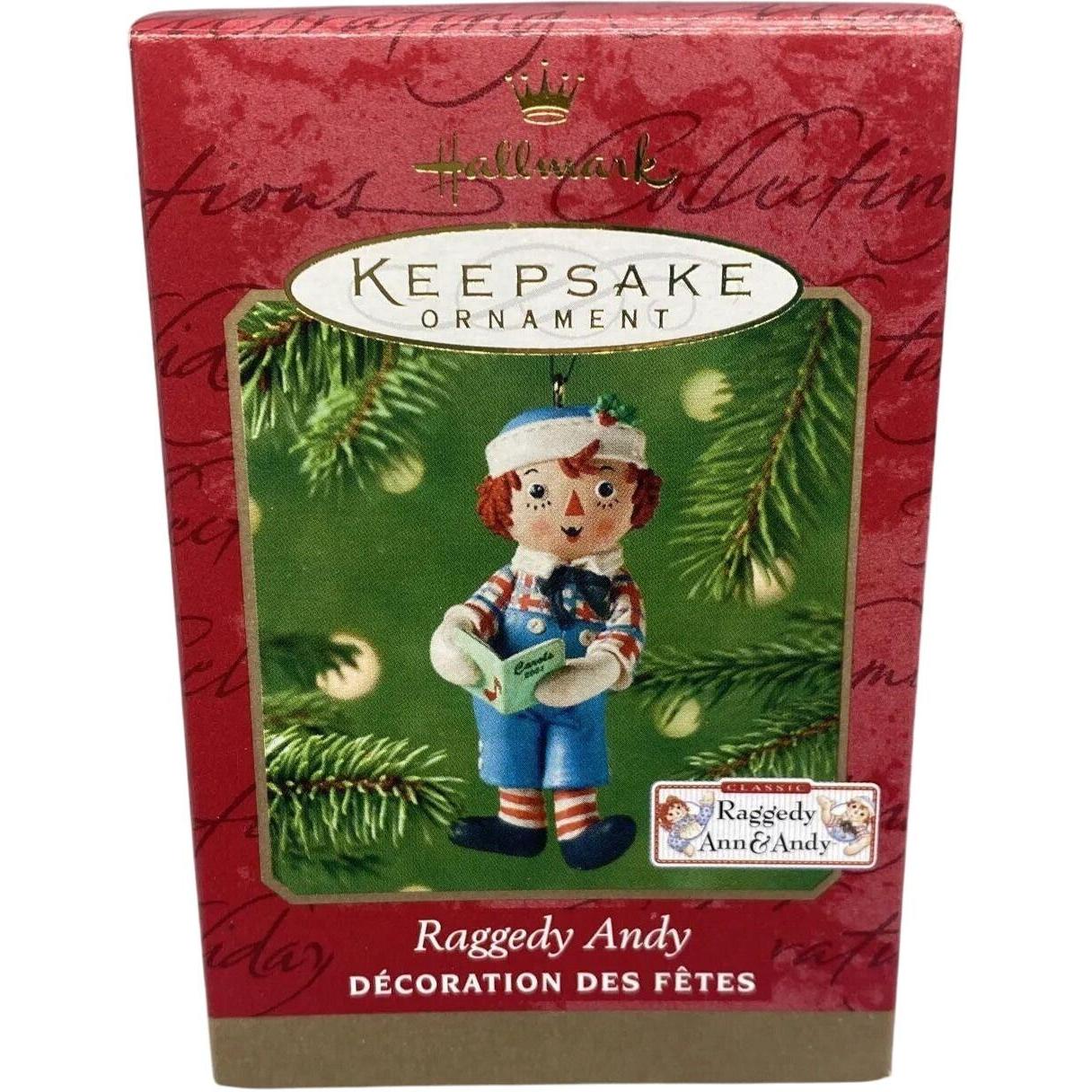 2001 Raggedy Andy Hallmark Ornament (Raggedy Ann & Andy) QX8574