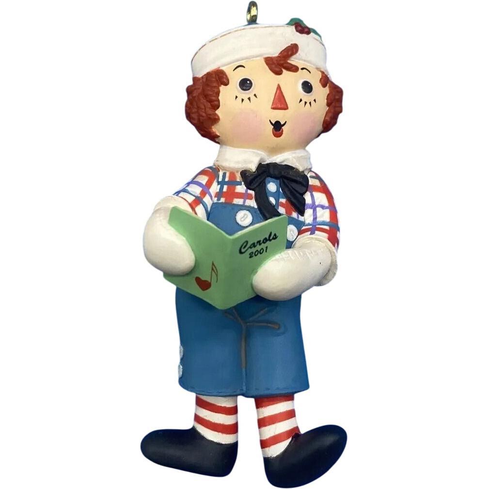2001 Raggedy Andy Hallmark Ornament (Raggedy Ann & Andy) QX8574