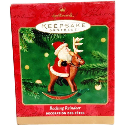2001 Rocking Reindeer Hallmark Ornament (Reindeer) QX8261