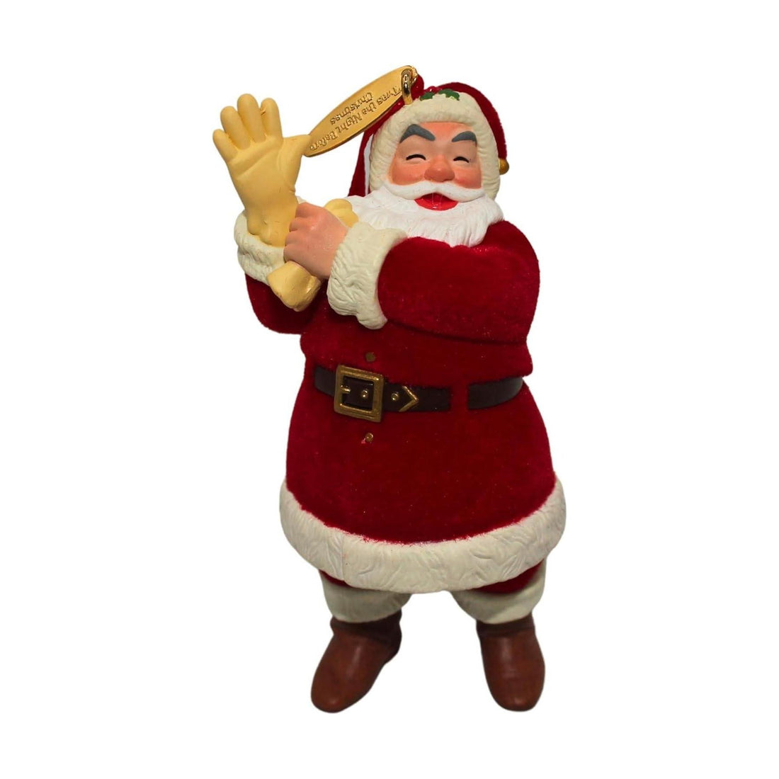 2001 Santa Claus Hallmark Ornament (Twas The Night Before Christmas ...