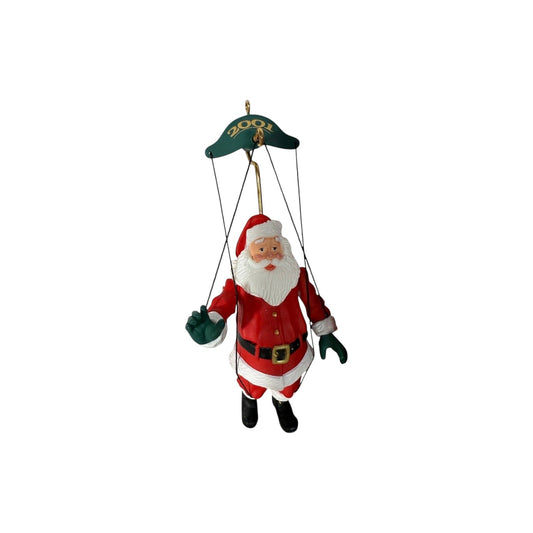 2001 Santa Claus Marionette Hallmark Ornament (Santa Claus) QXC4525 Image1