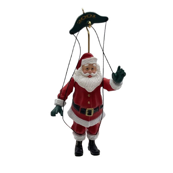 2001 Santa Claus Marionette Hallmark Ornament (Santa Claus) QXC4525